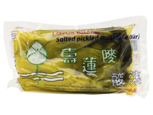 Salted Pickled Mustard ( Sour ) 350 gr - Lotus Brand Food